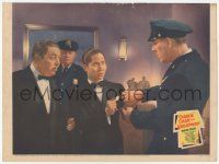 1k640 CHARLIE CHAN ON BROADWAY LC '37 Warner Oland watches Keye Luke cuffed by cop Eddie Dunn!