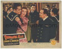 1k673 DESTROYER LC '43 Edward G. Robinson stares at Marguerite Chapman dancing with Glenn Ford!