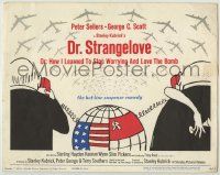 1k171 DR. STRANGELOVE TC '64 Stanley Kubrick classic, Peter Sellers, Tomi Ungerer art!