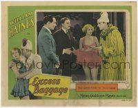 1k694 EXCESS BAGGAGE LC '28 circus acrobat William Haines w/ pretty Josephine Dunn feels unwanted!