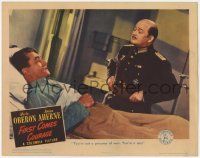 1k708 FIRST COMES COURAGE LC '43 Nazi officer tells Brian Aherne he's a spy, Dorothy Arzner!
