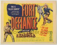 1k194 FORT DEFIANCE TC '51 this is killer country, and the story of the guns that won its glory!