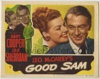 1k726 GOOD SAM LC #3 '48 wonderful close up of Gary Cooper & happy Ann Sheridan, Leo McCarey!