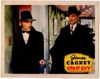 1k728 GREAT GUY LC '36 c/u of James Cagney entering a room with Henry Kolker behind the door!