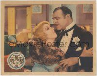 1k044 GREEKS HAD A WORD FOR THEM LC '32 Lowell Sherman in tuxedo romancing pretty Ina Claire!