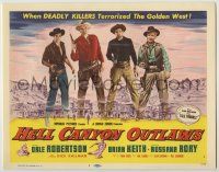 1k221 HELL CANYON OUTLAWS TC '57 Dale Robertson, Brian Keith, deadly killers terrorizing The West!