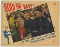 1k746 HOLD 'EM NAVY LC '37 cadet Lew Ayres cuts in on Mary Carlisle dancing with John Howard!