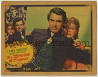 1k751 HOWARDS OF VIRGINIA LC '40 great close up of Cary Grant protecting scared Martha Scott!