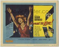1k229 I WANT TO LIVE TC '58 Susan Hayward as Barbara Graham, a party girl convicted of murder!