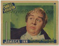 1k763 JAMAICA INN LC '39 directed by Alfred Hitchcock, super c/u of Charles Laughton, ultra rare!