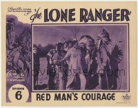 1k807 LONE RANGER chap 6 LC '38 Chief Thundercloud as Tonto, 1st serial version, Red Man's Courage!