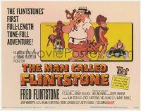 1k304 MAN CALLED FLINTSTONE TC '66 Hanna-Barbera, Fred, Barney, cartoon spy spoof!