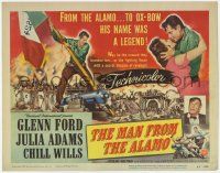 1k309 MAN FROM THE ALAMO TC '53 Budd Boetticher, Glenn Ford was the man they called The Coward!