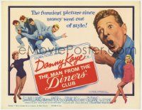 1k310 MAN FROM THE DINERS' CLUB TC '63 Danny Kaye, funniest picture since money went out of style!
