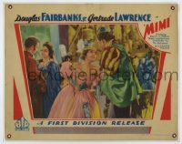 1k831 MIMI laminated LC '35 Douglas Fairbanks Jr. & pretty Gertrude Lawernce in cool costumes!