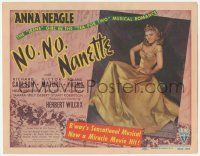 1k372 NO, NO, NANETTE TC '40 wonderful art of sexy elegant Anna Neagle by McClelland Barclay!