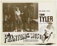 1k868 PHANTOM OF THE WEST photolobby R40s Dorothy Gulliver captured by two masked men, serial!