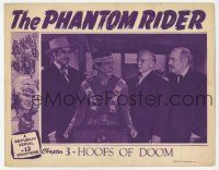 1k870 PHANTOM RIDER chapter 3 LC '46 Republic serial, Native American Indian holding trunk by 3 men!