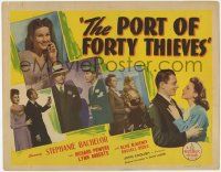 1k405 PORT OF 40 THIEVES TC '44 strange tale of a mysterious beauty who hides murderous misdeeds!