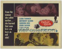 1k407 PORTRAIT IN BLACK TC '60 Lana Turner, Anthony Quinn, Sandra Dee, even love has an evil side!