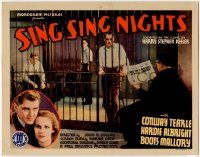 1k447 SING SING NIGHTS TC '34 three men shoot a man to death, but which bullet killed him?