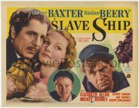 1k448 SLAVE SHIP TC '37 Warner Baxter, Wallace Beery, Mickey Rooney, Elizabeth Allan