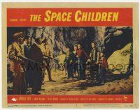 1k927 SPACE CHILDREN LC #1 '58 the kids try to protect the giant alien brain from men with guns!