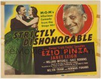 1k468 STRICTLY DISHONORABLE TC '51 what are Ezio Pinza's intentions toward Janet Leigh?