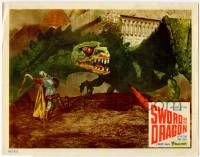 1k944 SWORD & THE DRAGON LC '60 best special effects image of the winged monster attacking!
