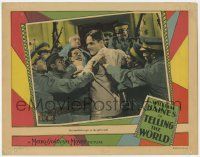 1k945 TELLING THE WORLD LC '28 newspaper reporter William Haines fights through Chinese soldiers!