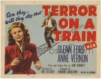 1k502 TIME BOMB TC '53 Terror on a Train, Glenn Ford & Anne Vernon in explosive action!