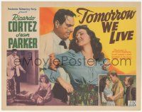 1k506 TOMORROW WE LIVE TC '42 depressing Edgar Ulmer film noir, Ricardo Cortez, Jean Parker!