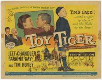 1k512 TOY TIGER TC '56 Jeff Chandler, Laraine Day, Tim Hovey has the world by the heart!