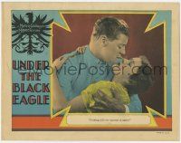 1k969 UNDER THE BLACK EAGLE LC '28 Ralph Forbes & Marceline Day will never be separated again!