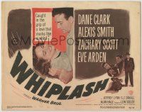1k550 WHIPLASH TC '49 Dane Clark & Alexis Smith caught in the grip of love that marks like a whip!