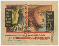 1k558 WONDERFUL COUNTRY TC '59 beneath the sombrero of Robert Mitchum was a man like no other!