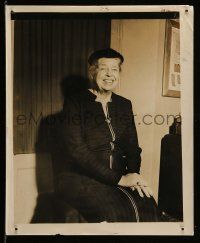 1m319 ELEANOR ROOSEVELT 11.25x13.75 news photo '53 at United Nations meeting in L.A. by McCarty!