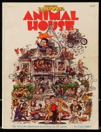 1m492 ANIMAL HOUSE softcover book '78 novel based on the classic movie with images from it!