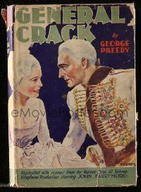 1m465 GENERAL CRACK hardcover book '30 illustrated with scenes from John Barrymore's movie!