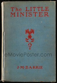 1m467 LITTLE MINISTER hardcover book '34 J.M. Barrie novel with scenes from Kate Hepburn's movie!