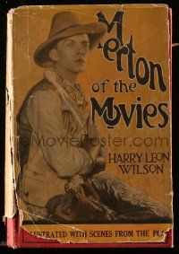 1m469 MERTON OF THE MOVIES hardcover book '24 Harry Leon Wilson's story with scenes from the play!