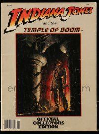 1m546 INDIANA JONES & THE TEMPLE OF DOOM magazine '84 official collector's edition w/cool content!
