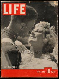1m561 LIFE MAGAZINE magazine July 4, 1938 Danielle Darrieux in The Rage of Paris!