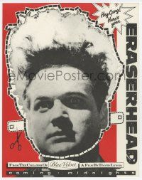 1m247 ERASERHEAD miscellaneous 11x14 R80s directed by David Lynch, wacky Jack Nance face mask!