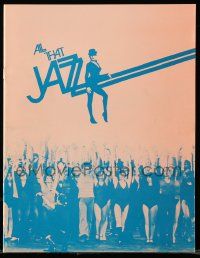 1m724 ALL THAT JAZZ souvenir program book '79 Roy Scheider & Jessica Lange, Bob Fosse musical!