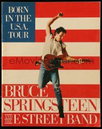 1m752 BRUCE SPRINGSTEEN music concert souvenir program book '84 for his Born in the U.S.A. tour!