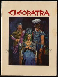 1m774 CLEOPATRA souvenir program book '64 Elizabeth Taylor, Richard Burton, Rex Harrison!