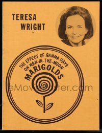 1m795 EFFECT OF GAMMA RAYS ON MAN-IN-THE-MOON MARIGOLDS stage play souvenir program book '72