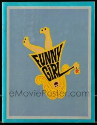 1m808 FUNNY GIRL souvenir program book '69 Barbra Streisand, Omar Sharif, directed by William Wyler
