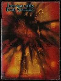 1m857 INVASION OF THE BODY SNATCHERS souvenir program book '78 Kaufman classic sci-fi remake!